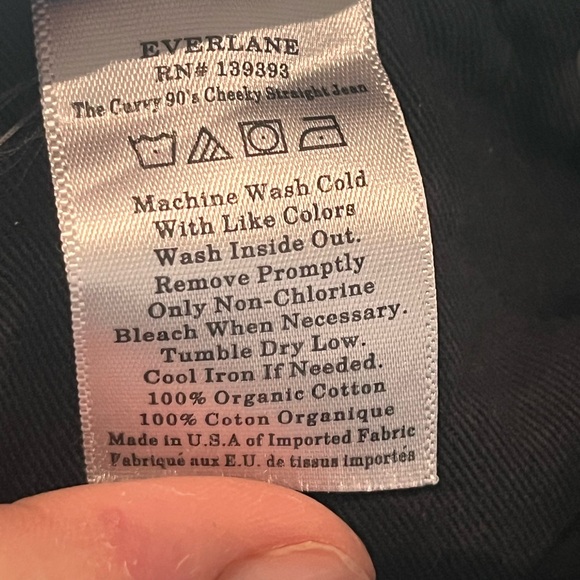 Everlane Women's Black Jeans - Picture 5 of 6